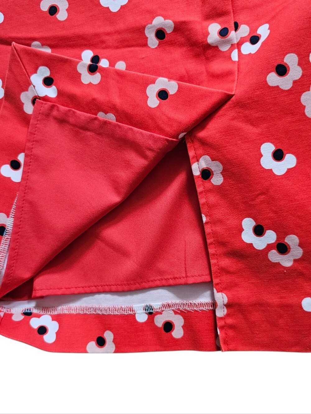 Boden Below Knee Pencil Red Floral Pencil Skirt - Picture 4 of 6